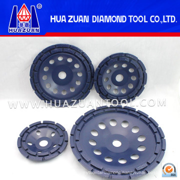 Sintered Diamond Grinding Cup Wheel of Steel Base (HZDCW001)